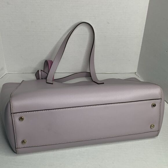Kate Spade Nelle Putnum Drive lavender leather tote - Picture 10 of 12